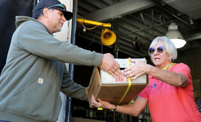 Garfield County staff deliver ballots to the post office for the 2023 Coordinated Election.